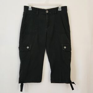1Vintage Lee Brand Cargo Capris Womens Size 6p
